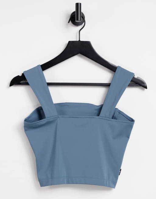 Puma Infuse chunky strap top in blue ASOS