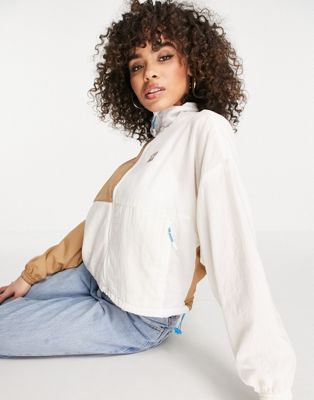 Puma Infuse track jacket in brown and off white - ASOS Price Checker