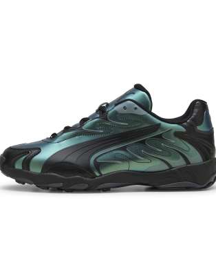  Inhale colour shifting sneakers in  black