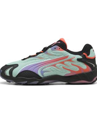  Inhale sneakers in mint melt-lavender alert