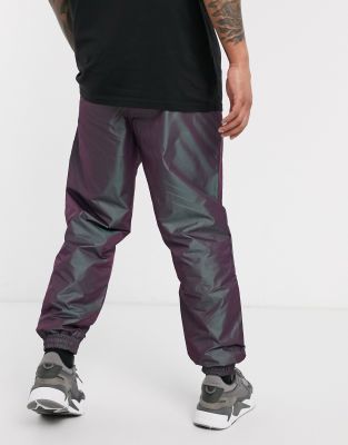 iridescent joggers