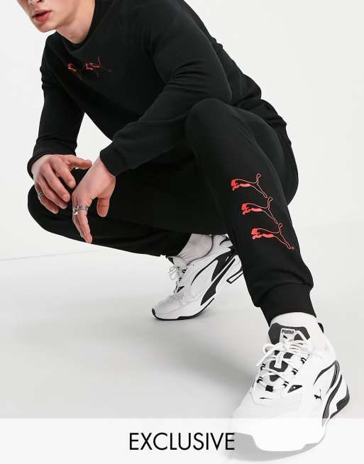 asos puma joggers