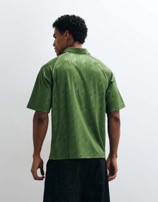 Puma King boxy jersey in green, 5 of 5