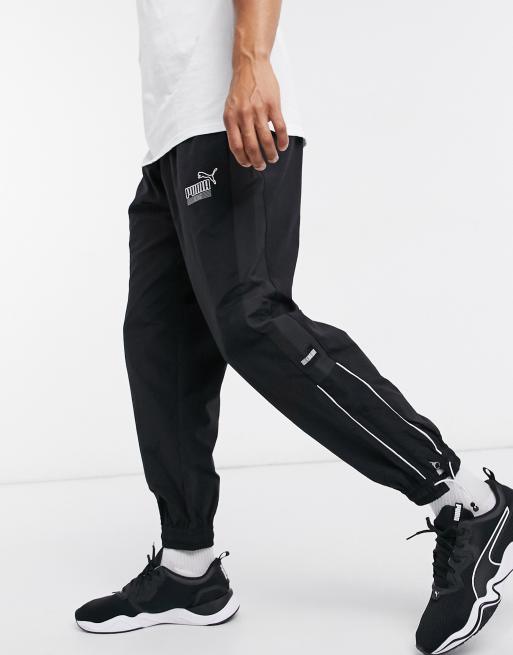 Puma Woven Tracksuit - Black – Footkorner