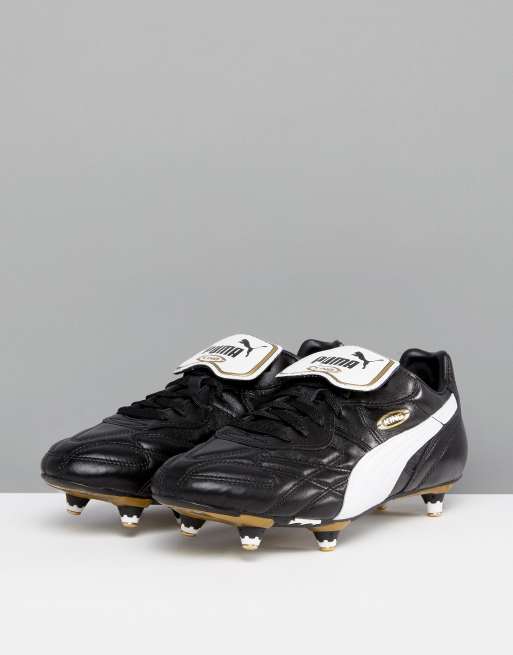 Puma King Pro Soft Ground Football Boots In Black Asos