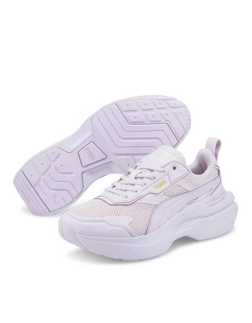 Als reactie op de thema Persoonlijk Puma Kosmo Rider sneakers in pale lilac | ASOS