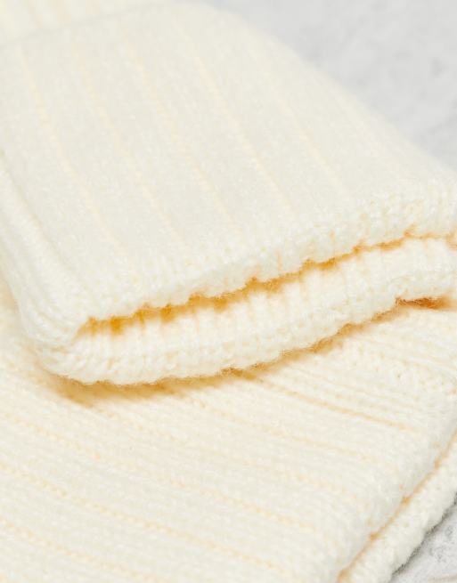 PUMA – Kremowa czapka beanie, 3 z 4