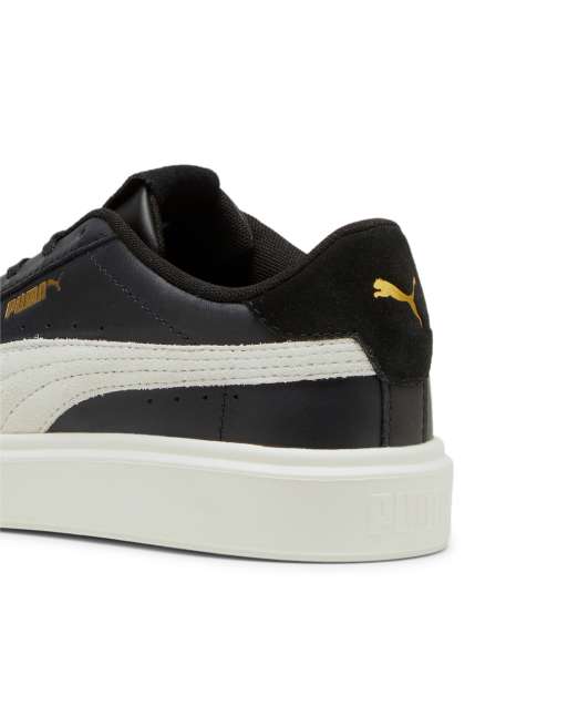 Puma platform trace trainers black deals