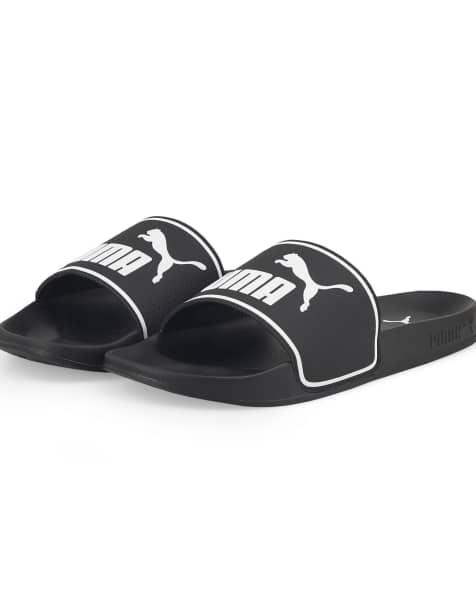 Puma Leadcat 2.0 sandals in puma black-puma white - view 1