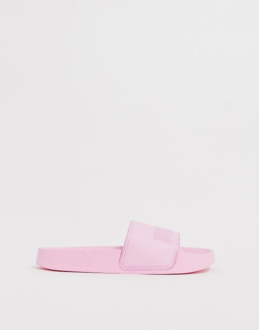 Light pink puma outlet slides