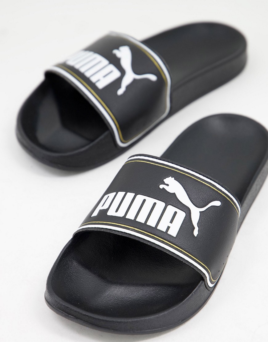 Puma - Leadcat - Slippers in zwart