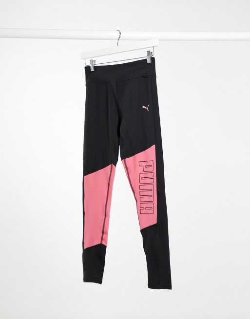 Legging puma noir et rose new arrivals