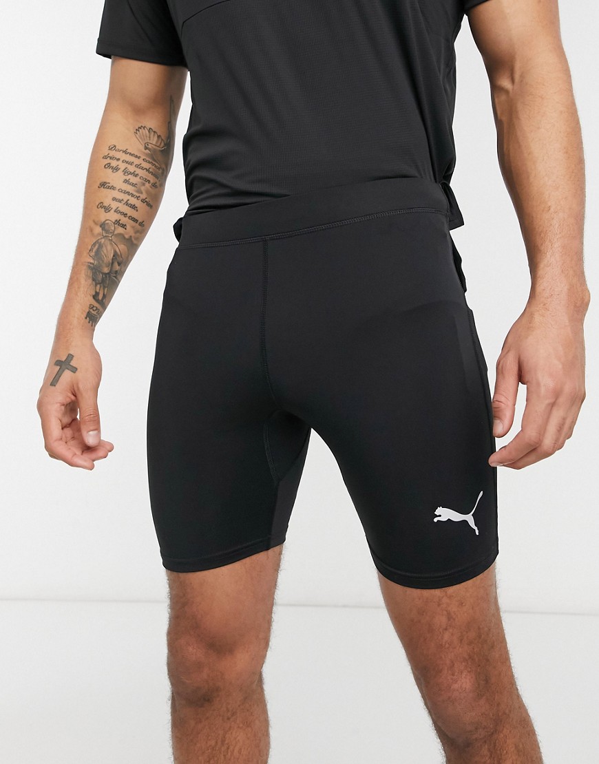 Puma Liga baselayer shorts in black
