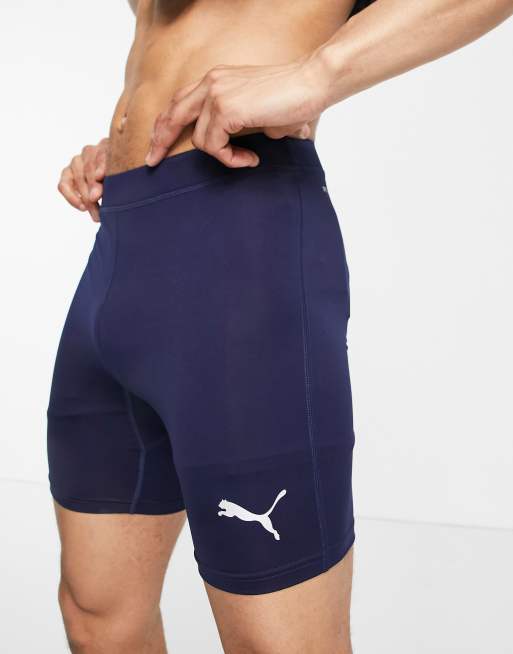 Puma Liga baselayer shorts in navy