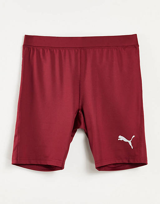 Puma Liga baselayer shorts in red