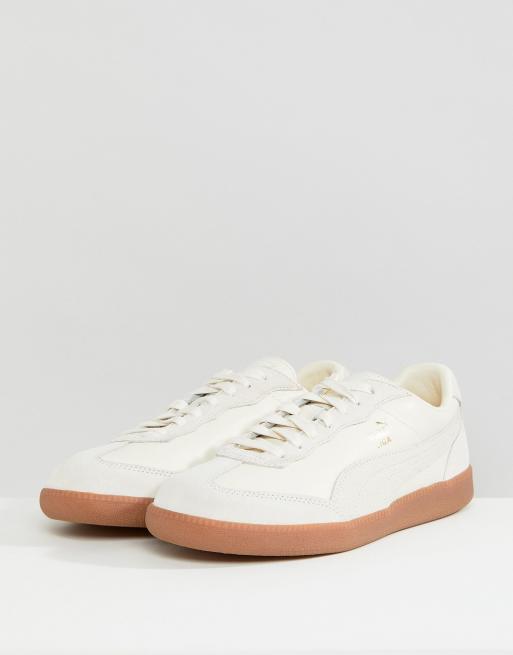 Puma liga outlet white