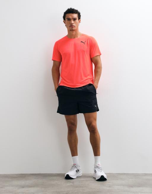 Puma Lightspeed running tee in red, 2 of 5