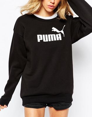 puma crew neck jumper