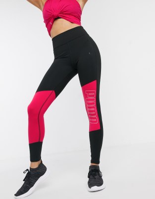 puma active logo leggings