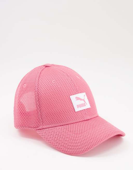 puma pink cap