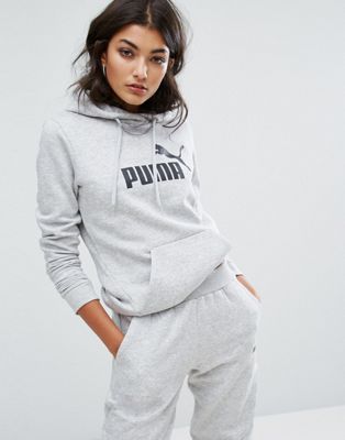 light grey puma hoodie
