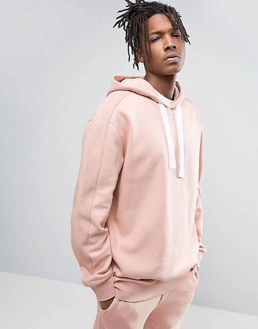 Puma Logo Pullover Hoodie In Pink Exclusive To ASOS 57532702