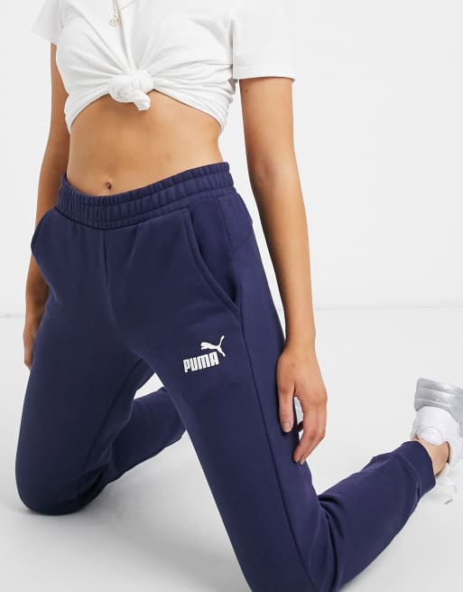 Puma cheap joggers navy