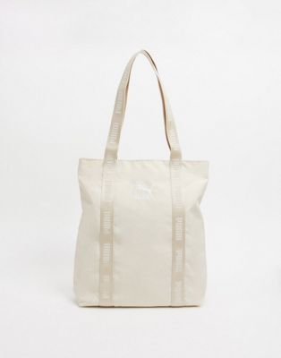 puma tote bag white