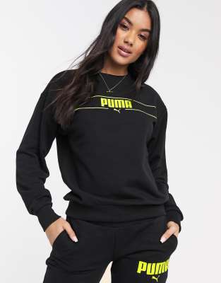 long sleeve crew neck sweatshirt