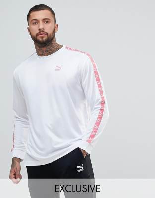 puma white long sleeve