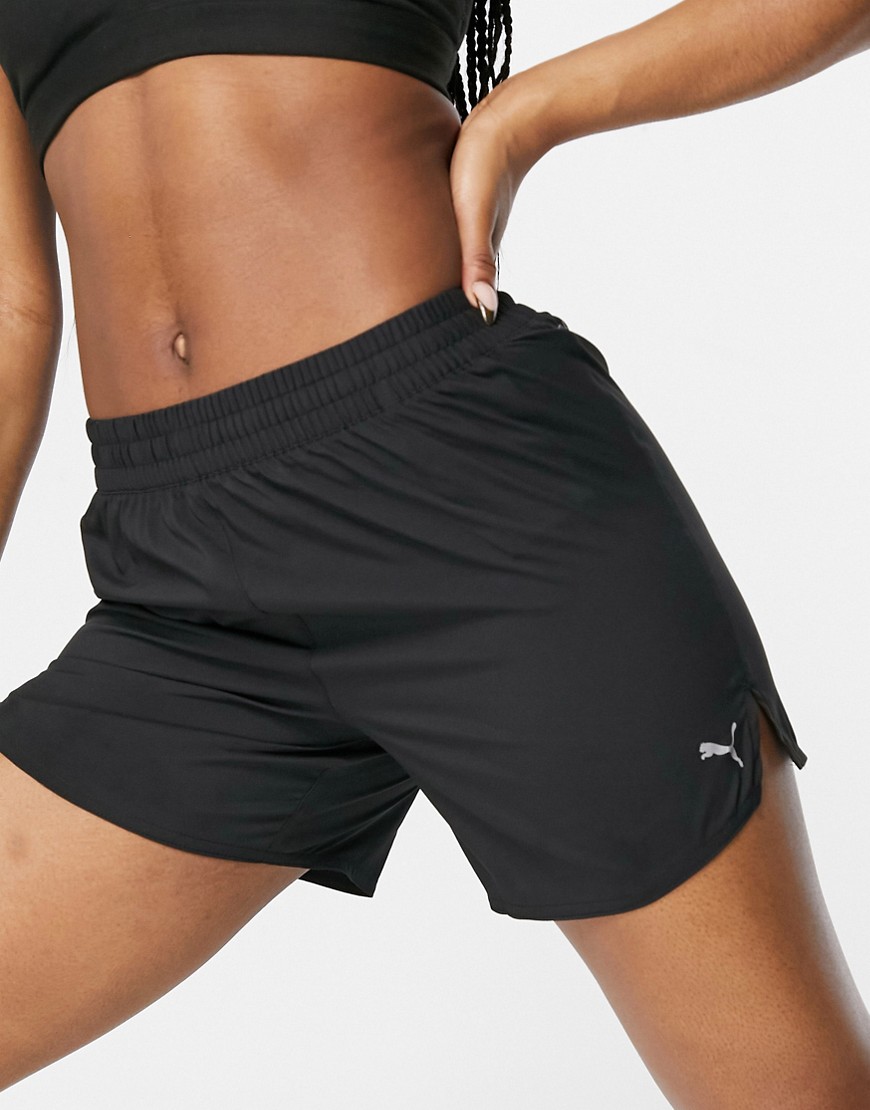 Puma – Löpning – Favourite – Svarta shorts