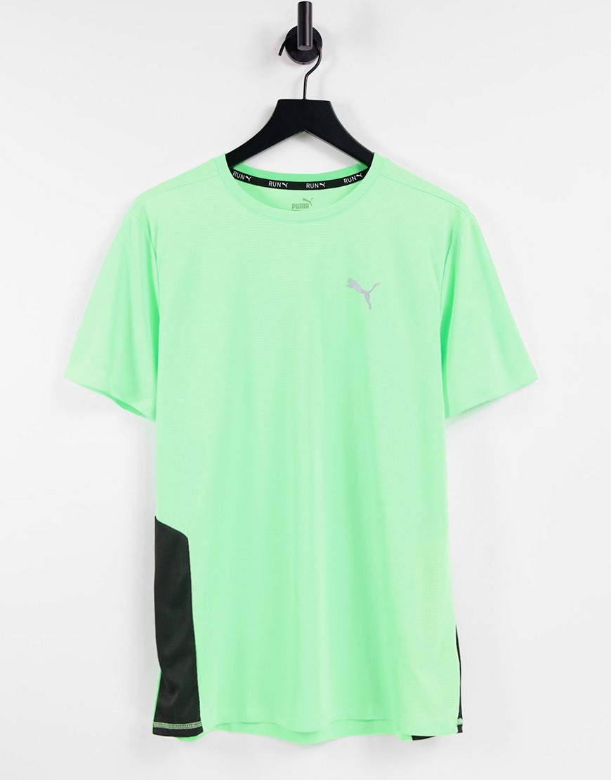 PUMA – Löpning – Grön t-shirt-Grön/a