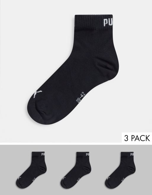 PUMA - Lot de 4 Packs de 3 Paires de Chaussettes Courtes