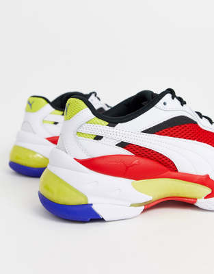 puma basket multicolor