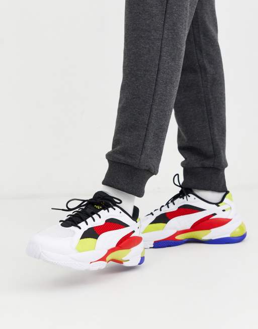 Puma LQD Cell Epsilon trainers in multi