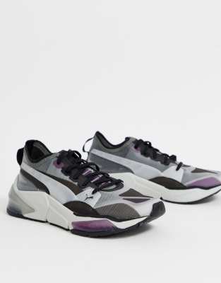 puma lqdcell optic interest black sneakers