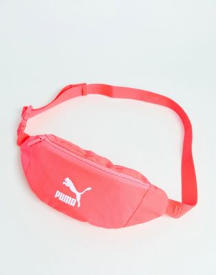 Puma Lux waist bag in neon pink | ASOS