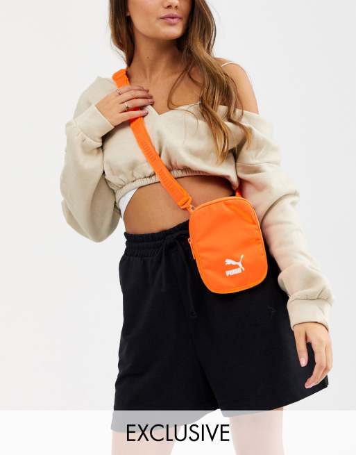 Puma store handbags orange