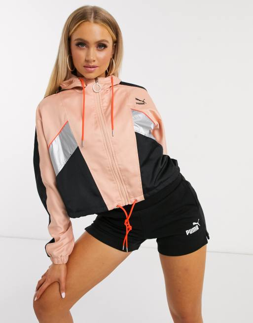 Puma luxe track online jacket