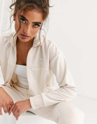 beige puma tracksuit