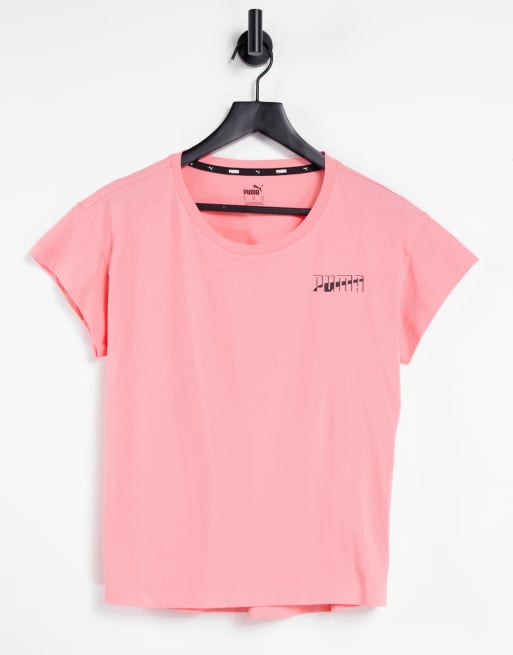 PUMA - Lyserød t-shirt