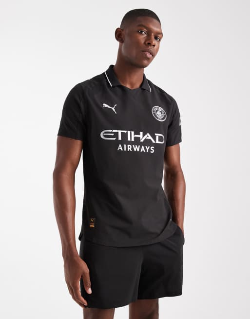 Puma Manchester city 25/26 authentic away jersey in puma black