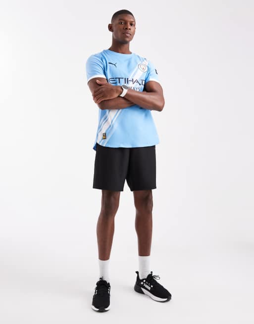 Puma Manchester City 25/26 authentic home jersey in team blue and white, 2 of 5