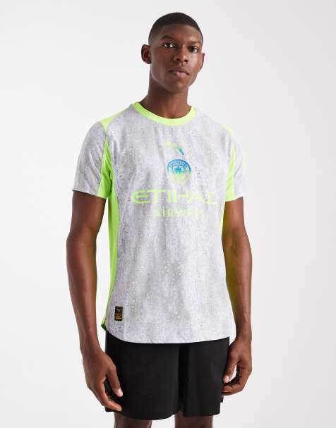 Puma Manchester city 25/26 authentic third jersey in cool weather-pro green - view 1