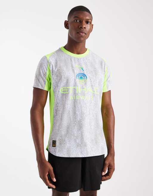 Puma Manchester city 25/26 authentic third jersey in cool weather-pro green