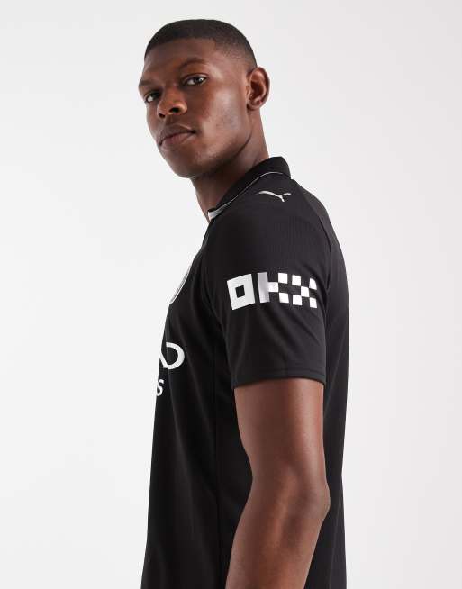 Puma Manchester City 25/26 away jersey in black | ASOS