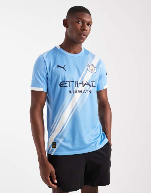 Puma Manchester city 25/26 home jersey in team light blue-puma white