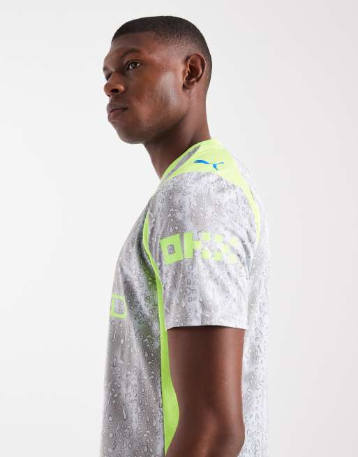 Puma Manchester City 25/26 third jersey in light grey, 4 of 5