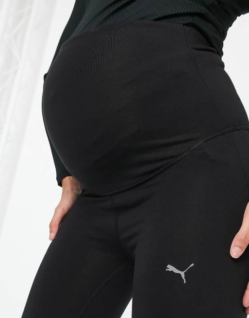 Puma Maternity – Studio Foundation – Czarne legginsy o długości 7/8