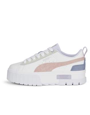 PUMA MAYZE MIX SNEAKERS IN WHITE/PINK/BLUE